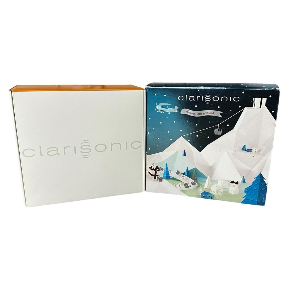 Clarisonic Mia Gray Sonic Facial Cleansing Brush + Refreshing Gel Cleanser NEW